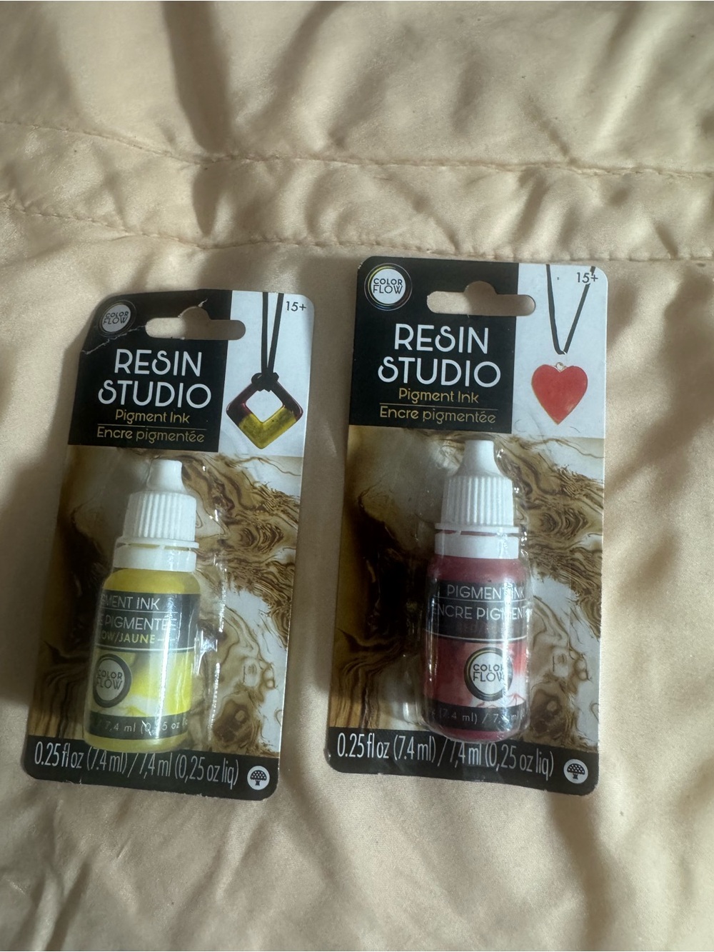 Pigment Ink Set - Yellow & Red